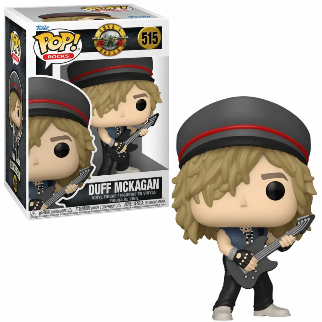 Funko POP! Rocks Duff McKagan (1985) Vinylfiguur - 9cm - afbeelding 2 van 3