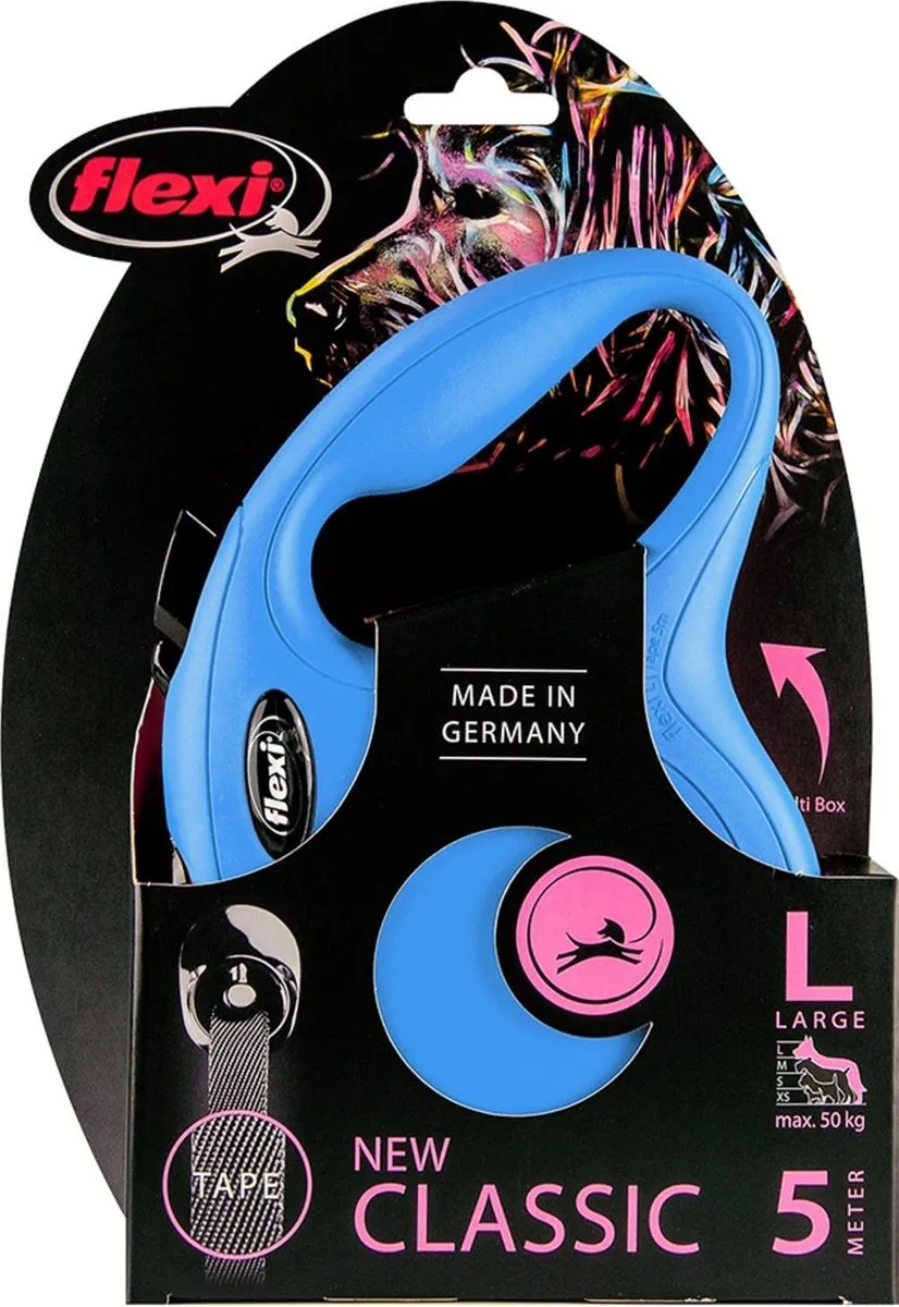 Flexi New Classic Tape - Blauw - L - 5 M
