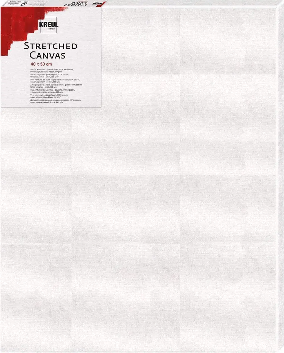 Kreul Stretched Canvas Frame 40 x 50 cm