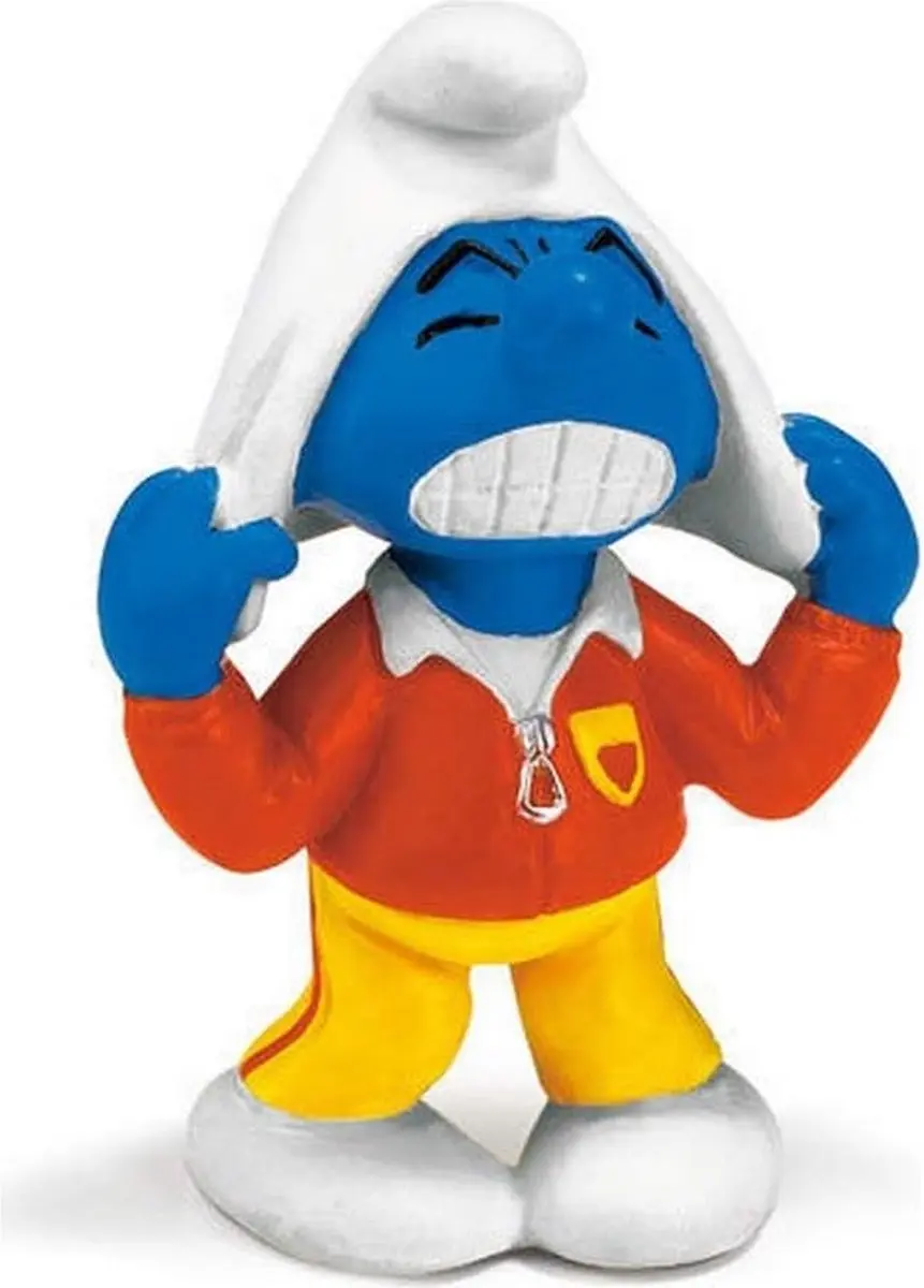 Smurf supporter / gefrustreerde trainer