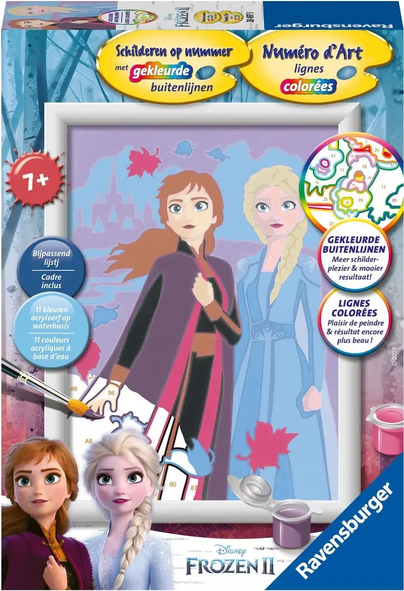 Ravensburger Schilderen op Nummer Frozen 2