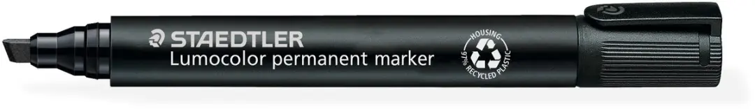 Staedtler Lumocolor 350 Permanente Marker Zwart