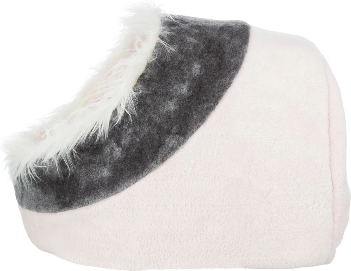 Trixie Kattenmand Iglo Minou - Roze/Grijs 36x26x41cm