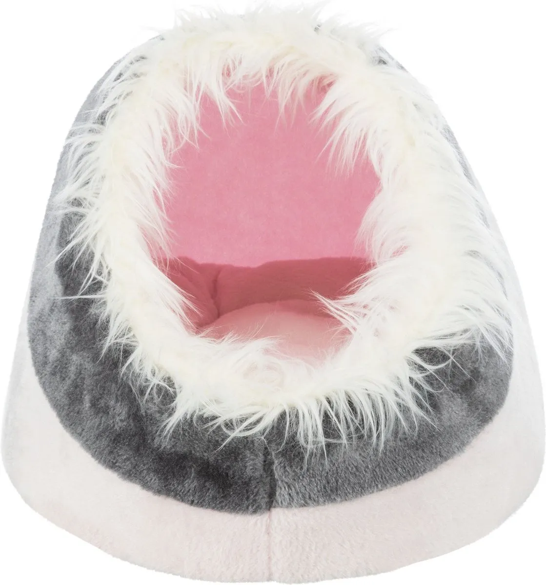 Trixie Kattenmand Iglo Minou - Roze/Grijs 36x26x41cm