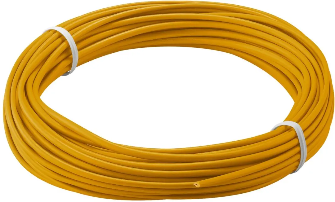 Goobay Koperdraad geïsoleerd 1x0,14mm² - 10m - Oranje - afbeelding 4 van 6
