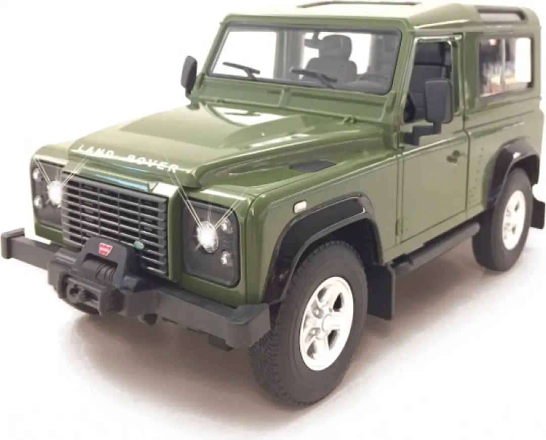 Jamara Land Rover Defender 1:24 - Legergroen - afbeelding 3 van 6