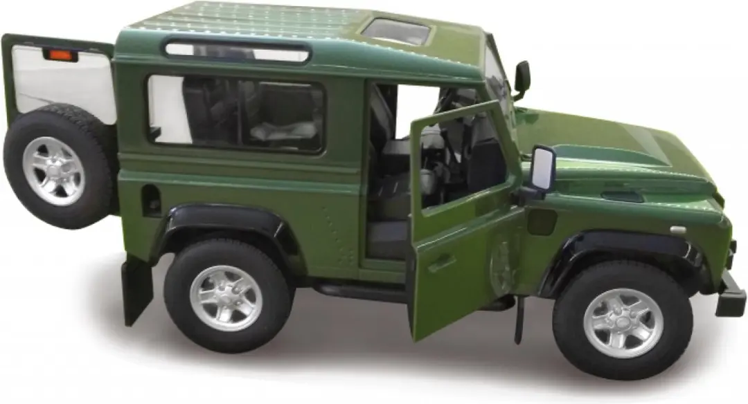 Jamara Land Rover Defender 1:24 - Legergroen - afbeelding 4 van 6