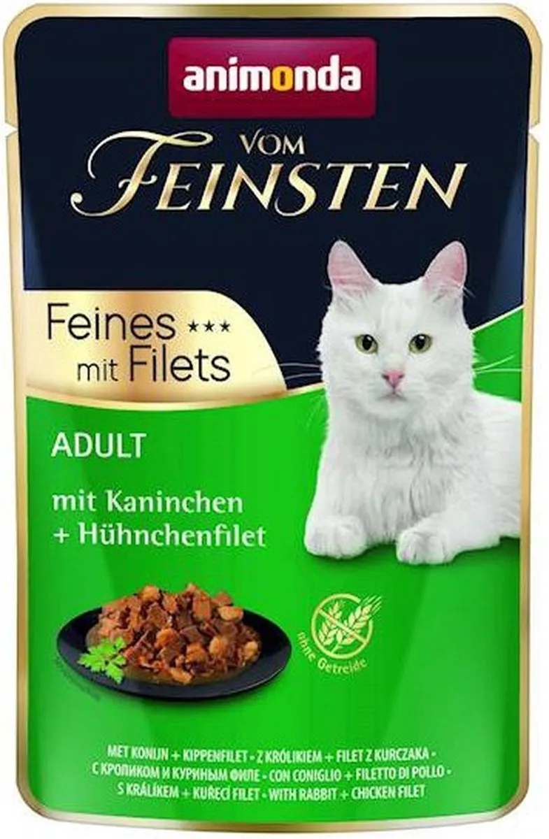 Animonda Vom Feinsten Konijnenvlees Kattenvoer