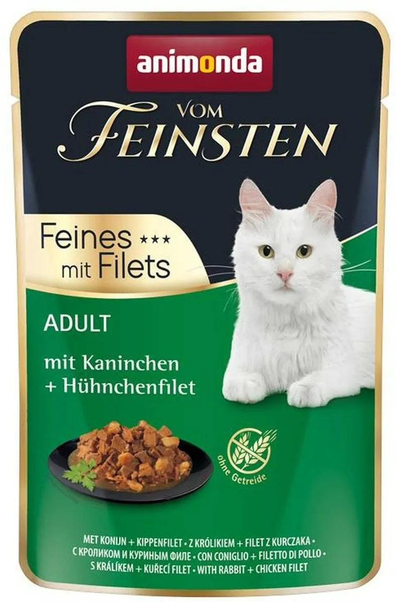 Animonda Vom Feinsten Konijnenvlees Kattenvoer - 30x85g