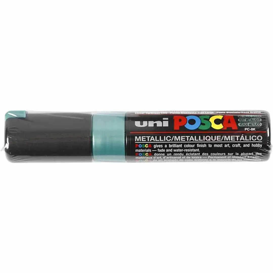Posca PC-8K Metallic Verfstift - Groen - afbeelding 4 van 6