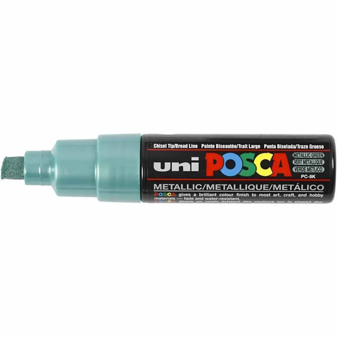 Posca PC-8K Metallic Verfstift - Groen - afbeelding 6 van 6