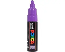Posca PC7M VT Verfstift - Paars - Breed - afbeelding 3 van 6