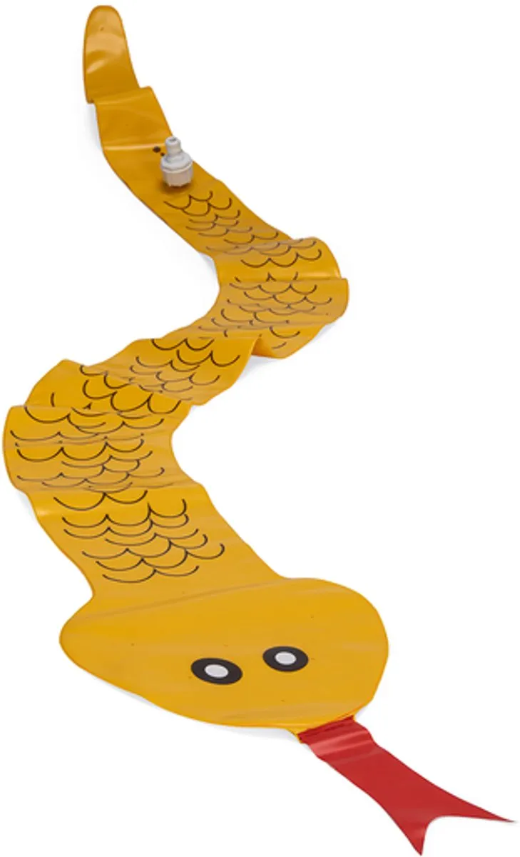Beeztees Splashy Snake Hondenspeelgoed 150cm - Geel