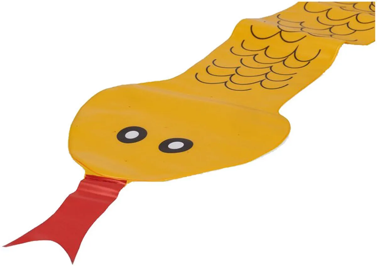 Beeztees Splashy Snake Hondenspeelgoed 150cm - Geel