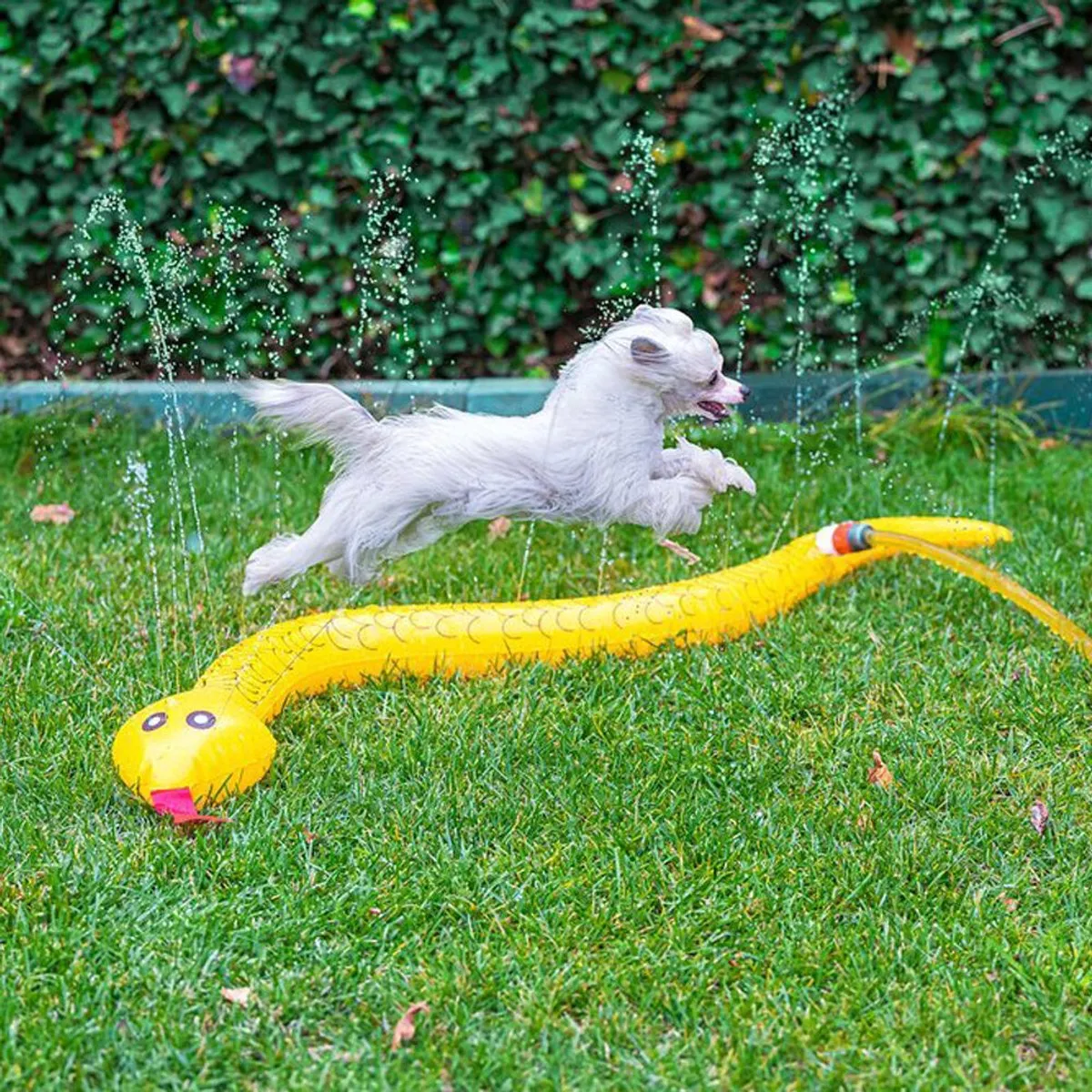 Beeztees Splashy Snake Hondenspeelgoed 150cm - Geel