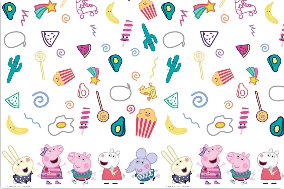 Peppa Pig Tafelkleed Plastic