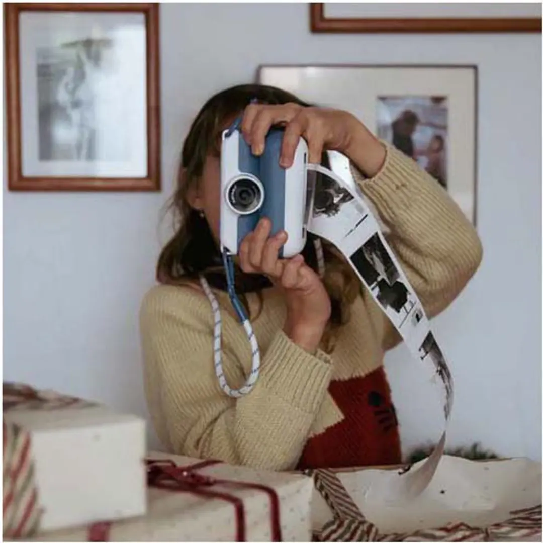 Kidywolf K-PRINT Instant Camera K-PRINT-PRO-BU - Blauw - afbeelding 4 van 6