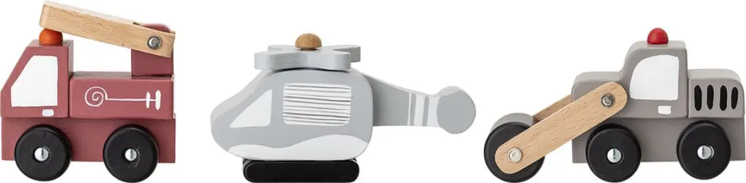 Bloomingville Speelgoed Auto, Multi-color, MDF