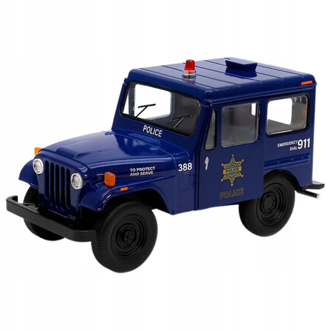 1971 JEEP DJ-5B Politie/Brandweer modelauto Schaal 1:26