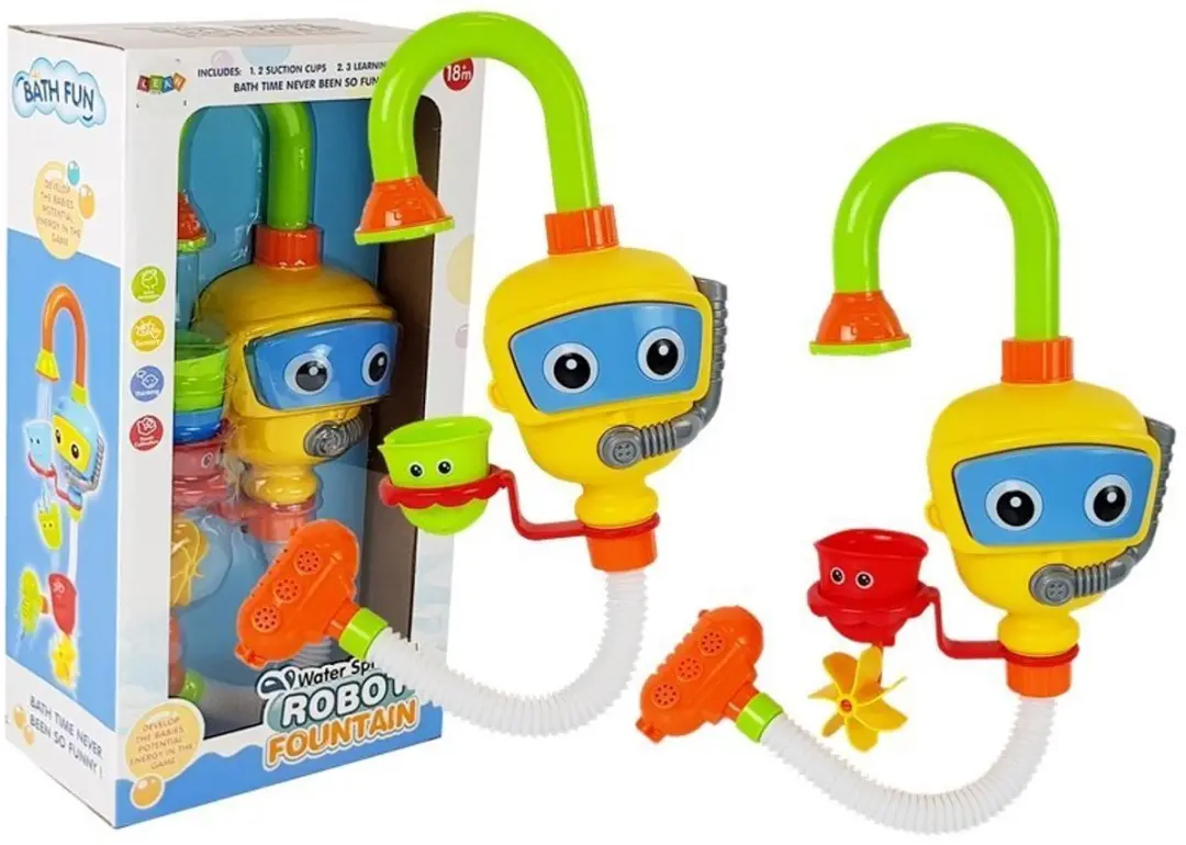 LEAN TOYS Robot Zwemmende Duiker Badspeelgoed