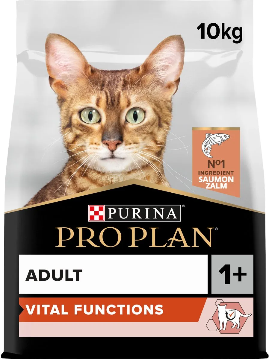 Pro Plan Adult Vital Functions Kattenvoer Zalm 10kg