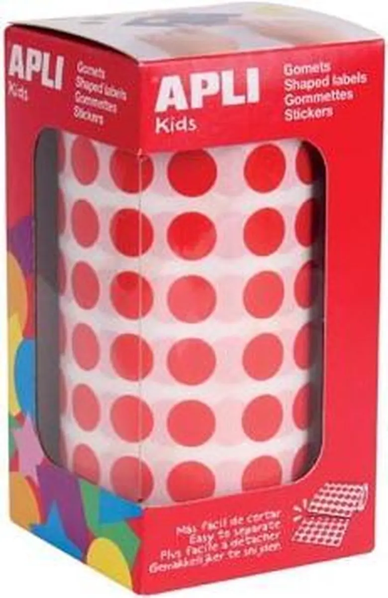 Apli Kids stickers op rol