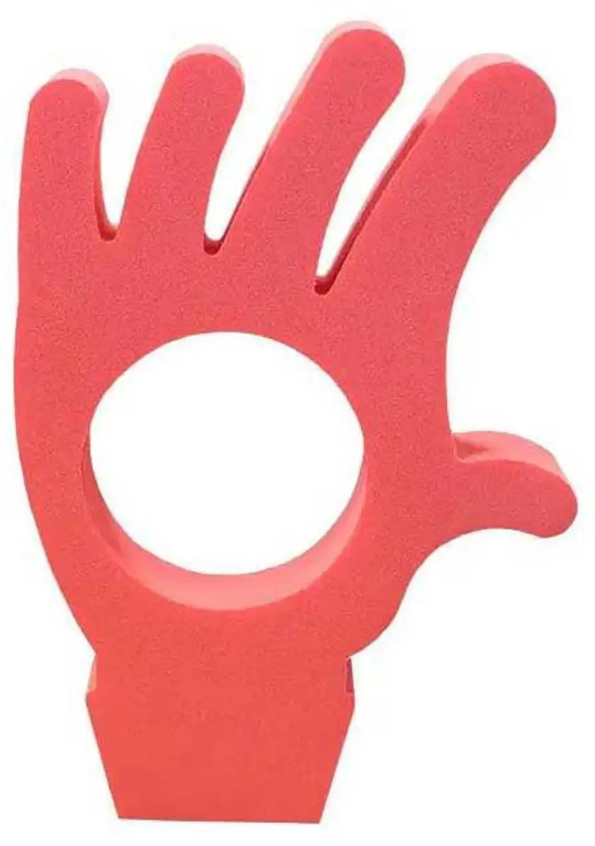 Set van 4 Mini Mat Voeten Hand Citroen en Spook - afbeelding 5 van 6