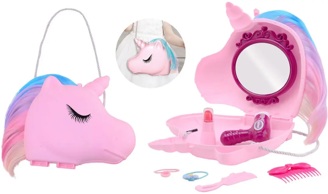 Eenhoorn beautycase met koord 27681