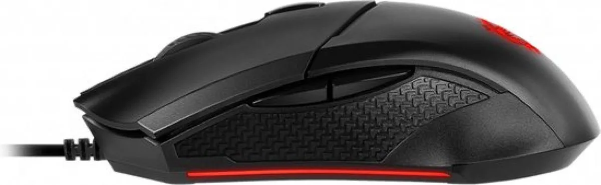 MSI Clutch GM08 Gaming Muis - 4200 DPI - Zwart