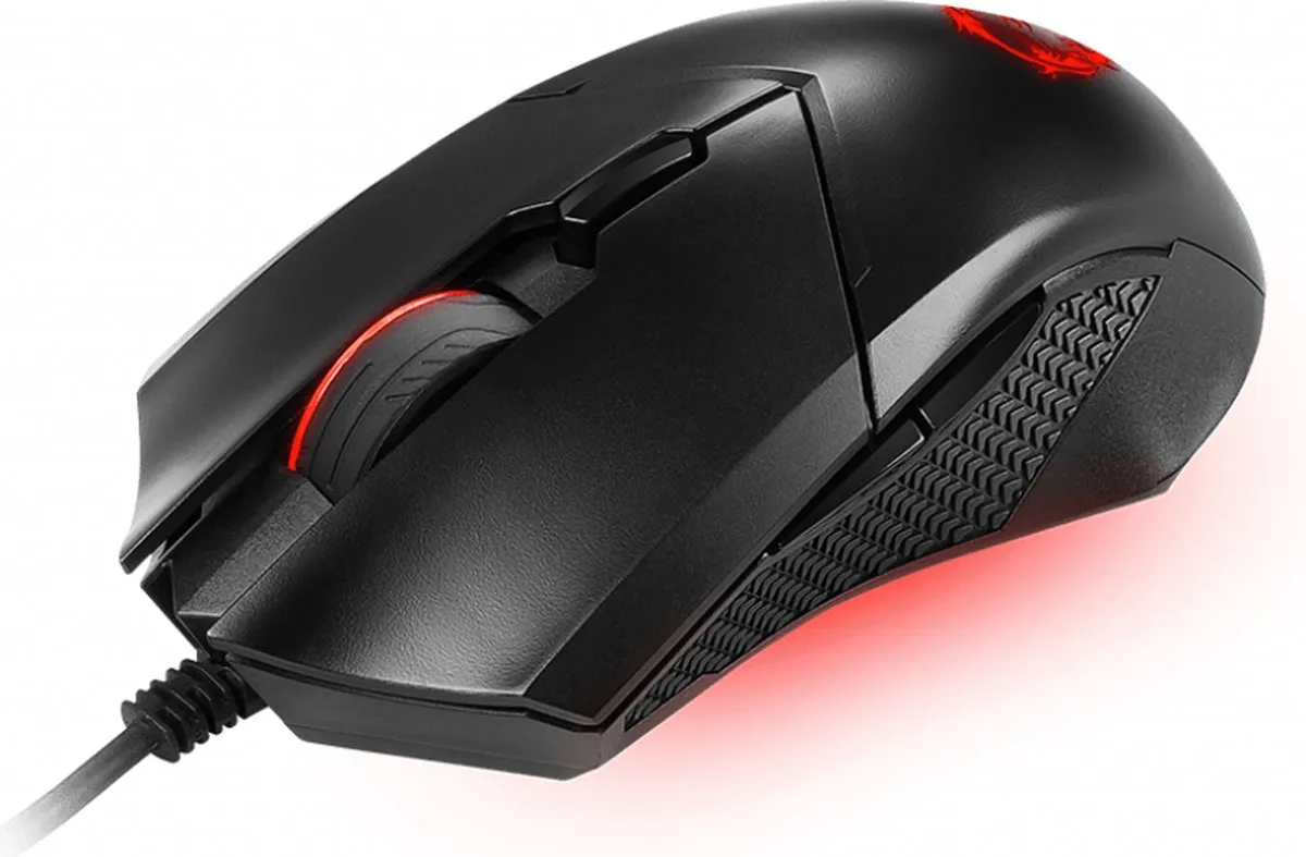 MSI Clutch GM08 Gaming Muis - 4200 DPI - Zwart