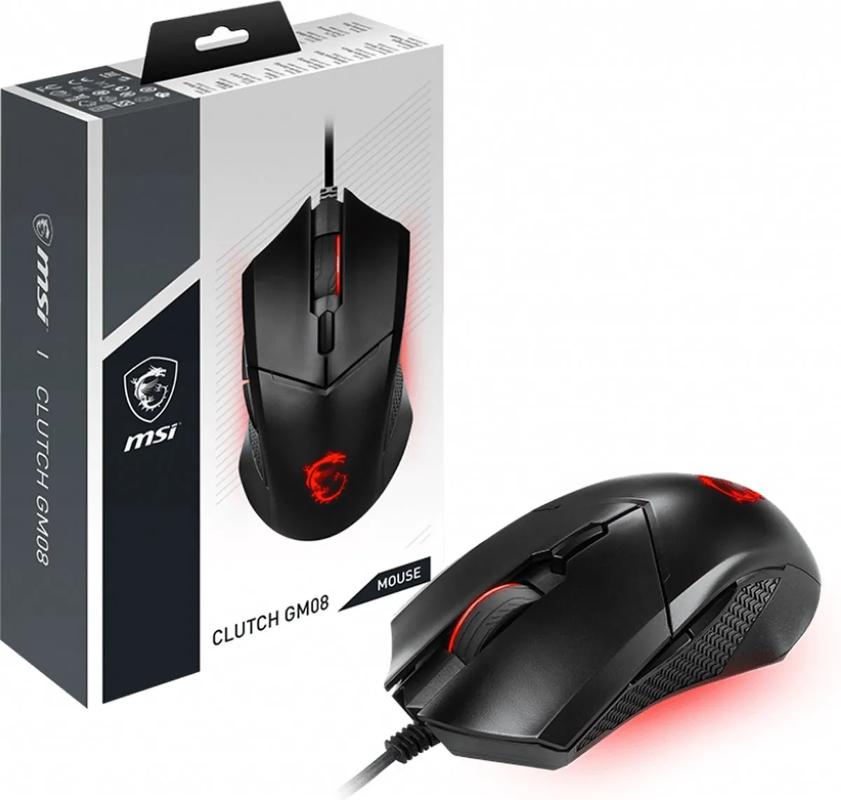 MSI Clutch GM08 Gaming Muis