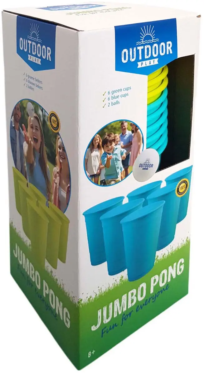 Outdoor Play Jumbo Pong Beer Pong - afbeelding 2 van 6