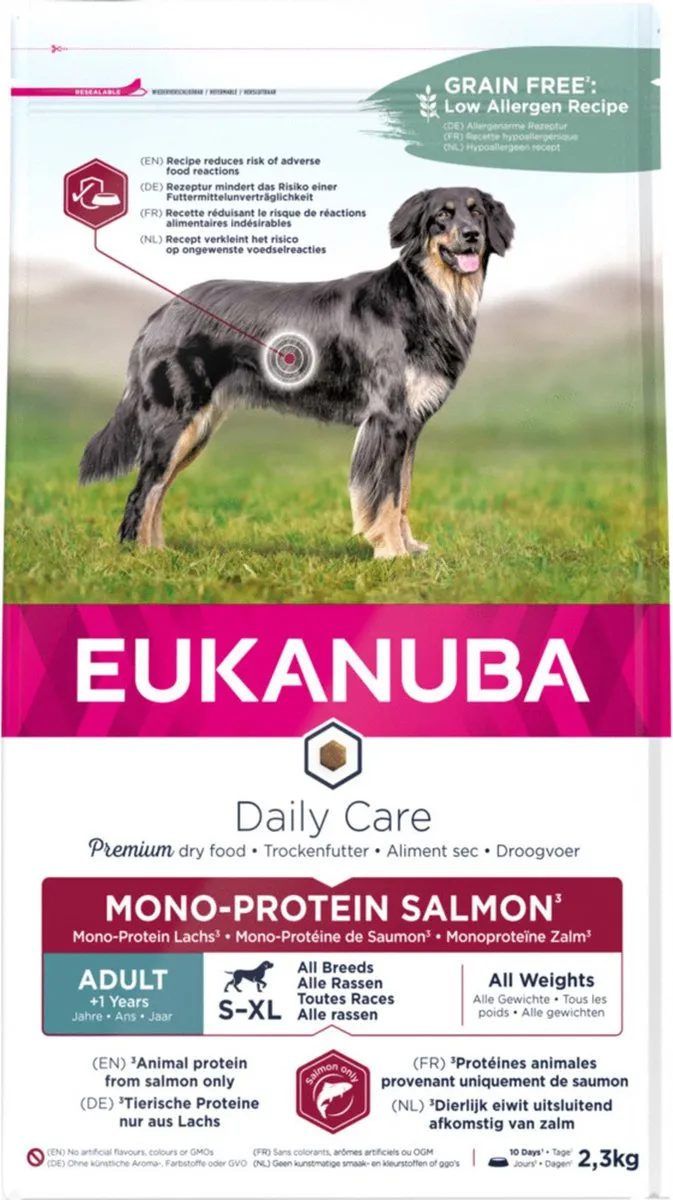 Eukanuba Adult All Breeds Zalm Hondenvoer 12kg