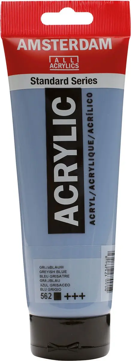 Royal Talens Amsterdam Acrylverf 562 Grijsblauw - 250ml - afbeelding 2 van 2