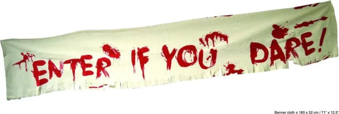 Halloween Decoratie Banner