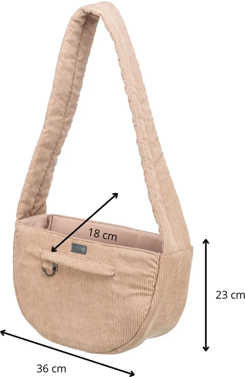 Trixie Hondendraagtas Bethany Buikdrager - 36x18x23cm - Blush