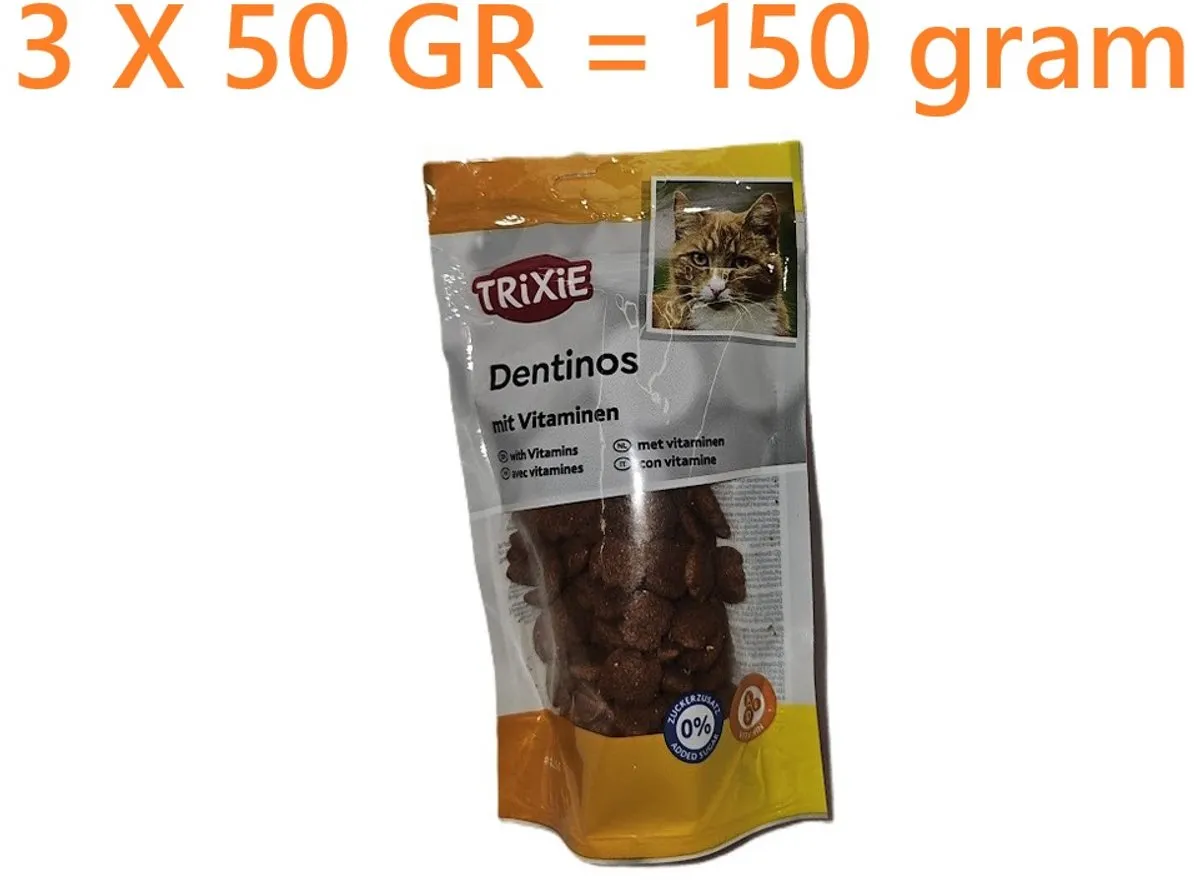 Trixie DentinOS Kattensnack 150g