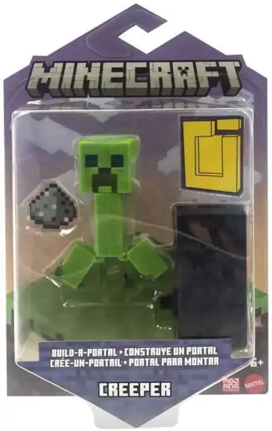 Minecraft Creeper Speelfiguur 8cm - Groen - afbeelding 3 van 6