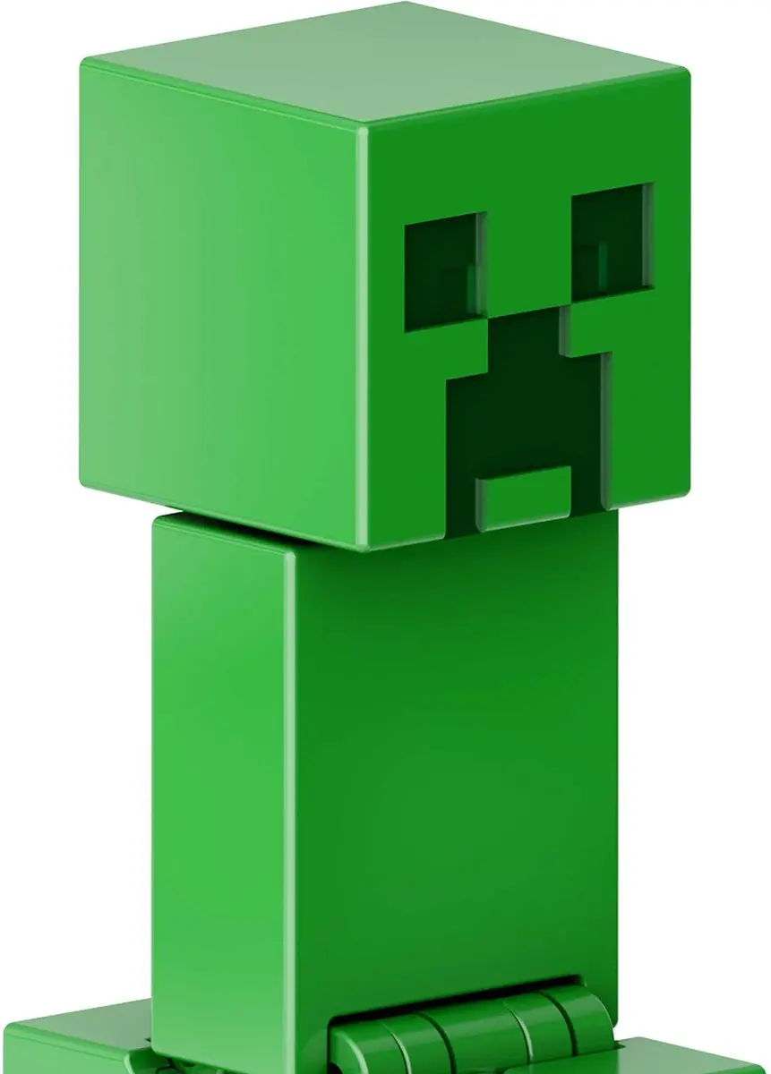 Minecraft Creeper Speelfiguur 8cm - Groen - afbeelding 4 van 6
