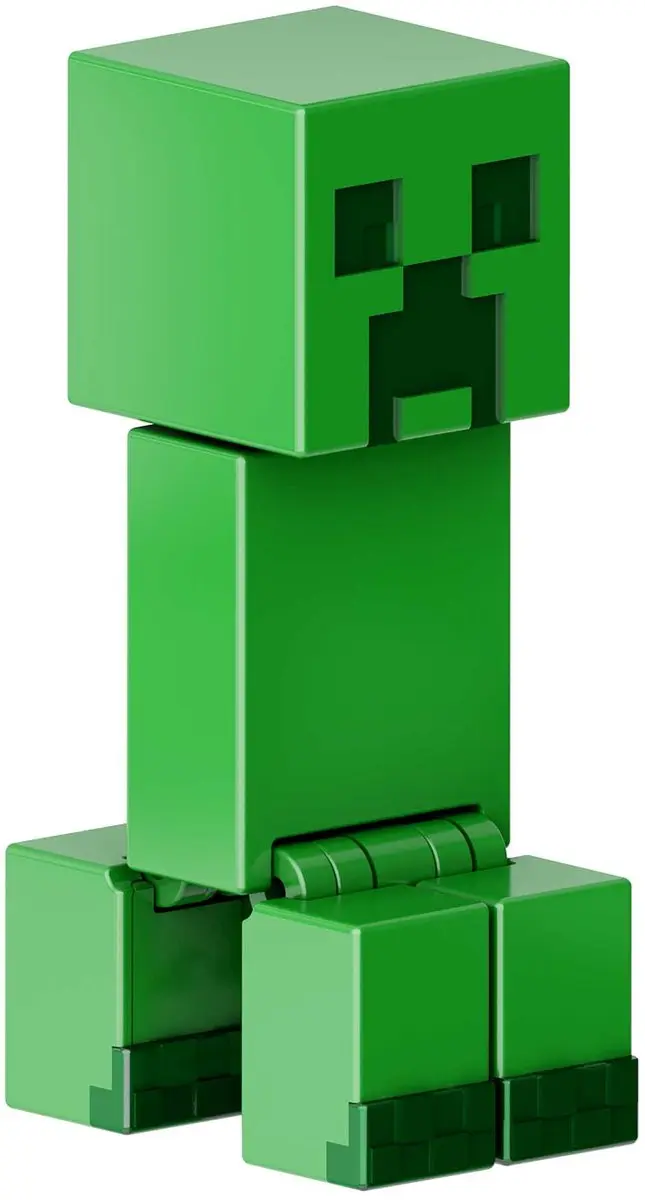 Minecraft Creeper Speelfiguur 8cm - Groen - afbeelding 2 van 6