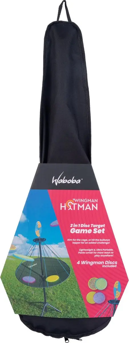 Waboba Hitman Frisbee Doel + Discs - afbeelding 5 van 6