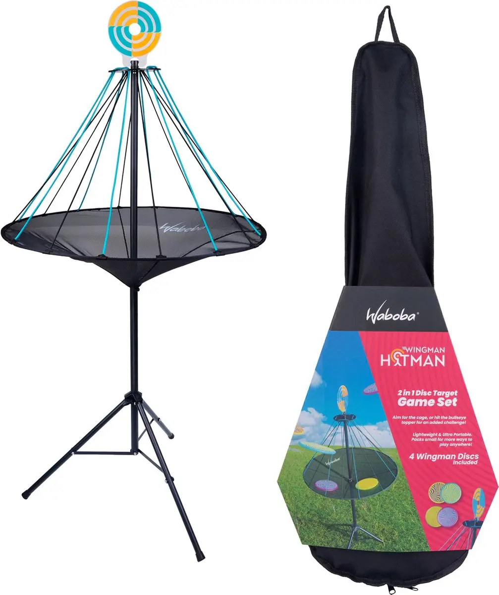 Waboba Hitman Frisbee Doel + Discs - afbeelding 4 van 6