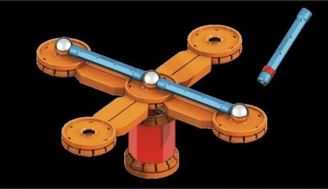 Geomag Mechanics Motion Magnetische Blokken - 35 Delig - afbeelding 4 van 6