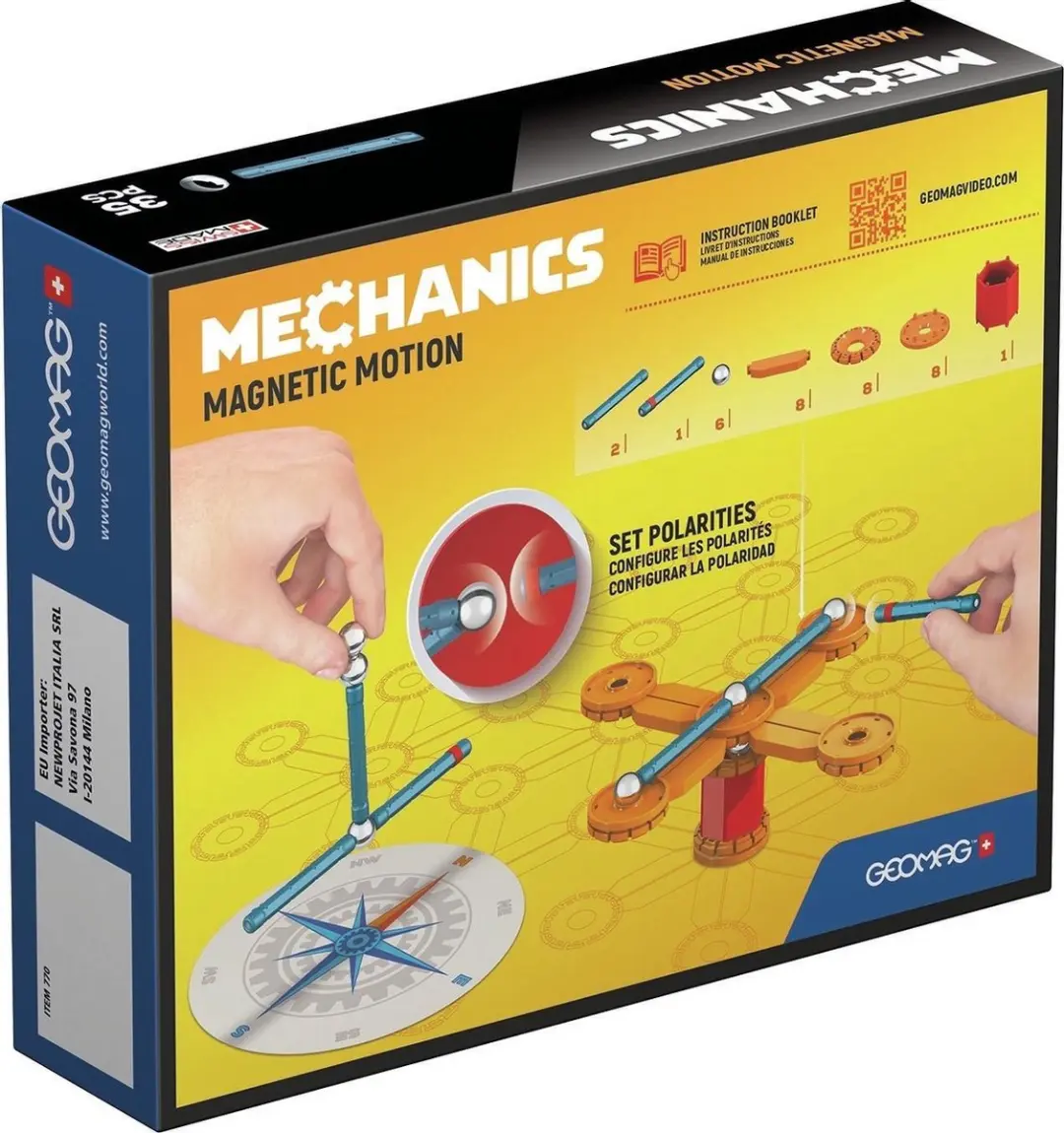 Geomag Mechanics Motion Magnetische Blokken - 35 Delig - afbeelding 3 van 6