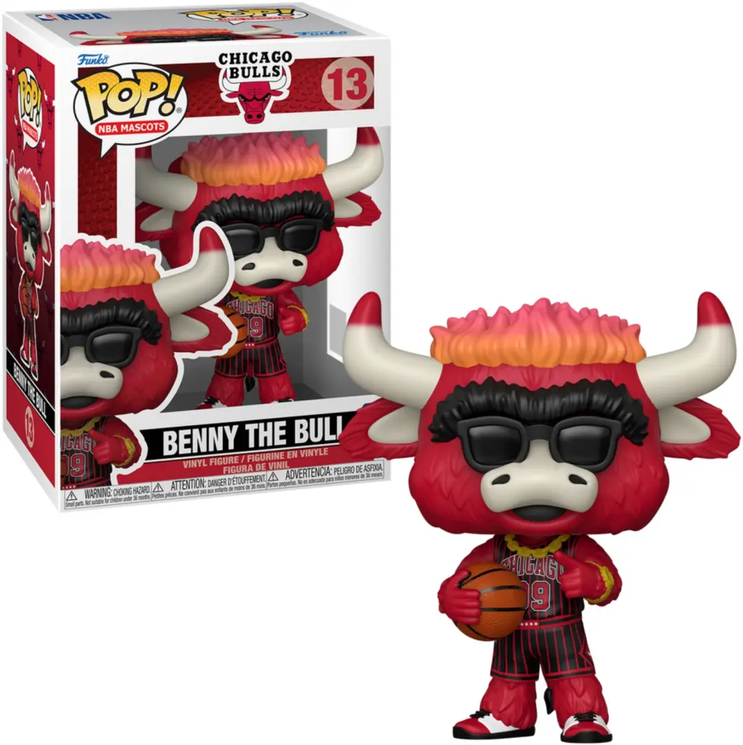 Funko POP NBA Mascots Benny the Bull - afbeelding 2 van 3