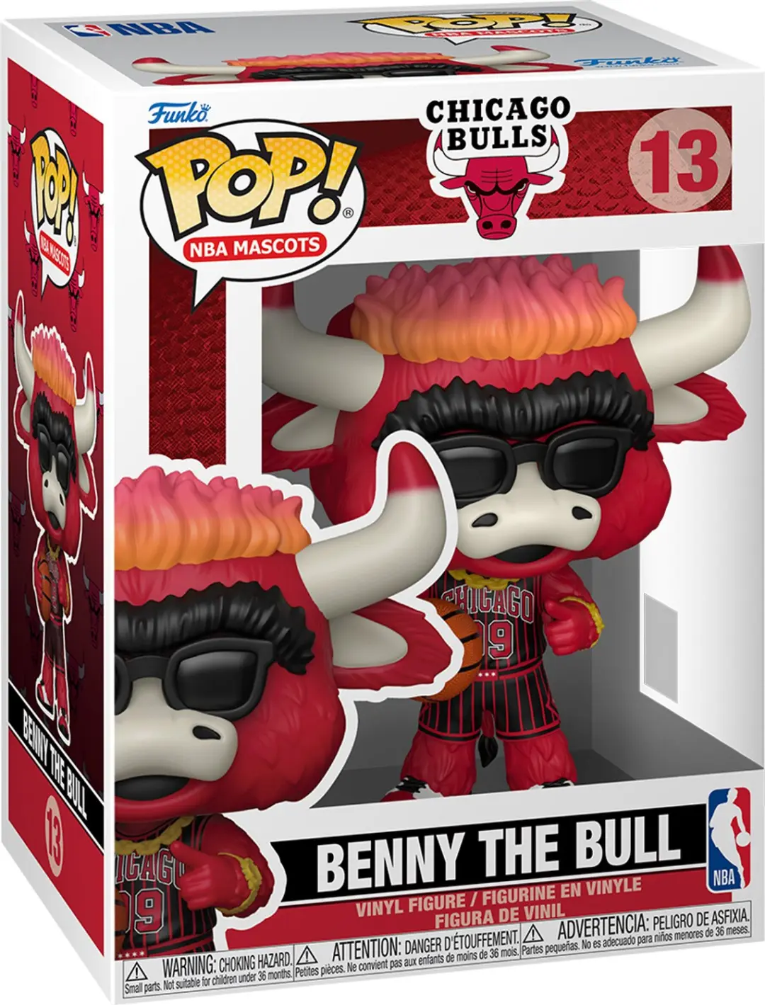 Funko POP NBA Mascots Benny the Bull