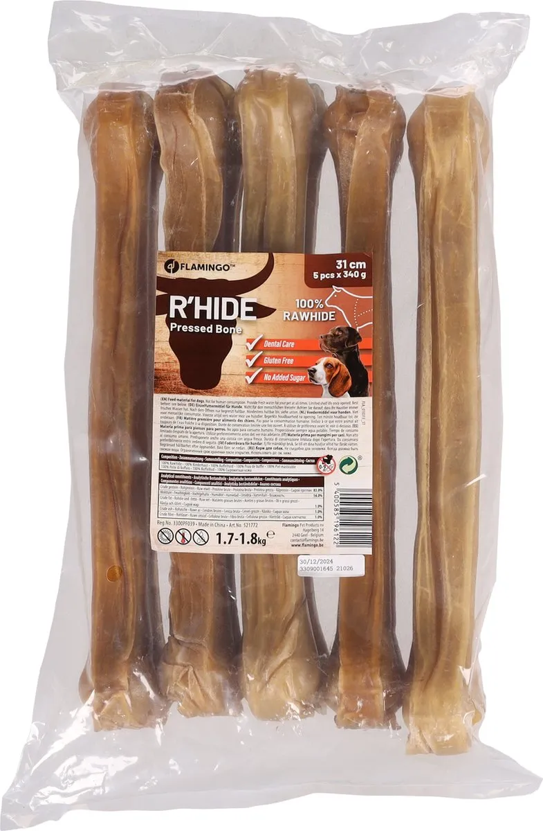 Flamingo R'Hide Been 31cm - 5 Stuks
