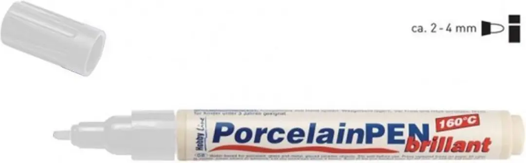 Kreul Hobby Line Witte Porcelain Pen