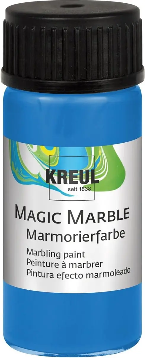 KREUL Blauwe Magic Marble Marmer effect verf