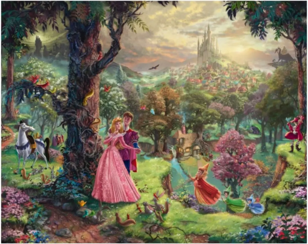 Schmidt Disney Princess Doornroosje Puzzel - 1000 stukjes - afbeelding 4 van 6